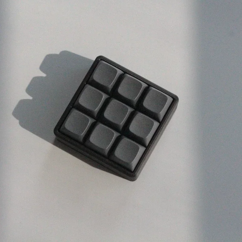 CV09 Mini teclado personalizado DIY diseño de firmware QMK Prog programable a través de teclas Kit de enchufe caliente personalizar RGB 9 teclas Macro teclados - imagen 4