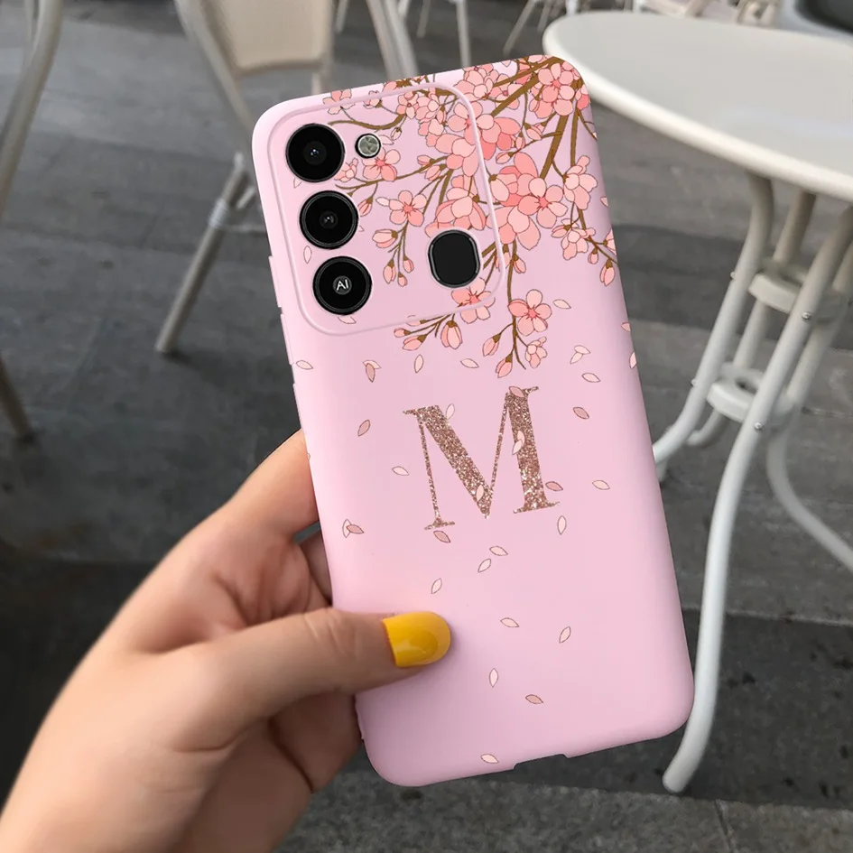 Para cubierta de teléfono Tecno Spark 8C funda KG5 letras Linda funda trasera suave de silicona para Tecno Spark Go 2022 funda KG5k Spark8C 8 C Capa - imagen 3