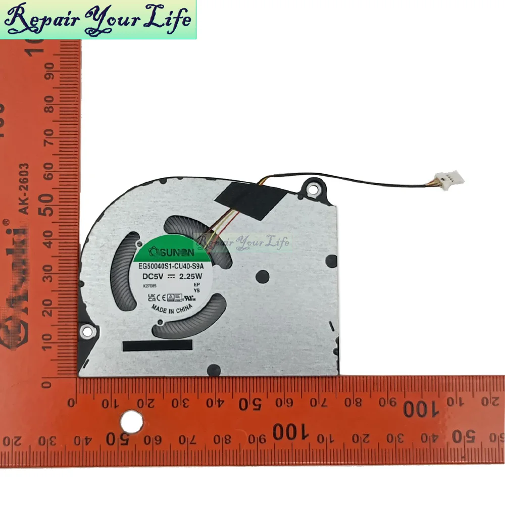 Ventilador de CPU para ordenador portátil, Enfriador de procesador de SFA16-41 para Acer Swift Edge SFA16-41-R7SU R6YS N22C8 2022 DC280012VS0 - imagen 3