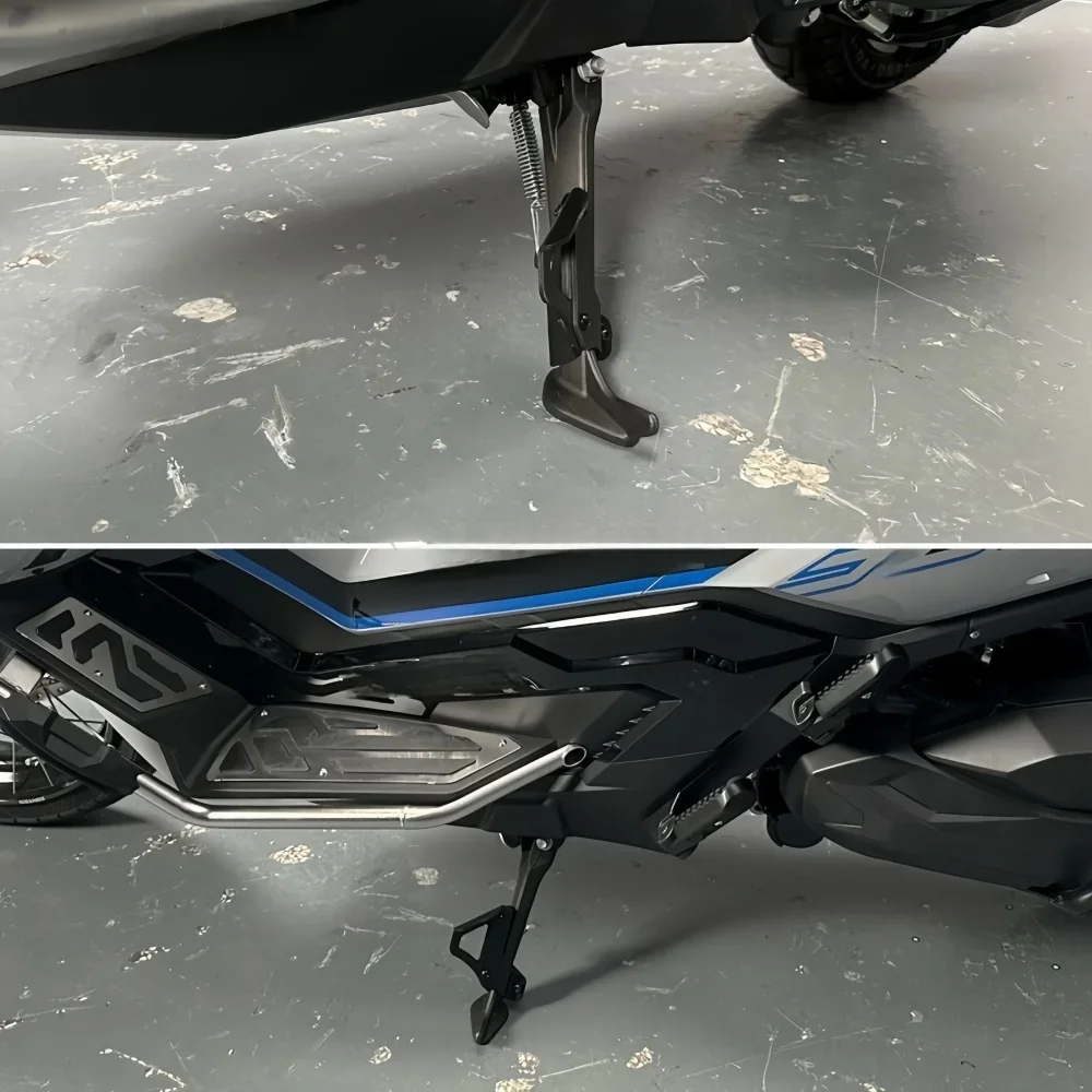 Soporte de varilla soporte lateral para ZONTES 368G G368 2024 soporte lateral ayuda Pedal soporte herramienta auxiliar asistente de soporte lateral - imagen 2