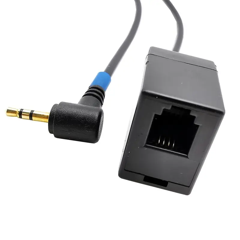 Cable adaptador de Audio RJ9 a 2,5mm, 2,5mm, TRRS macho a RJ9, 4P4C hembra, adecuado para cableado de teléfono Cisco - imagen 5