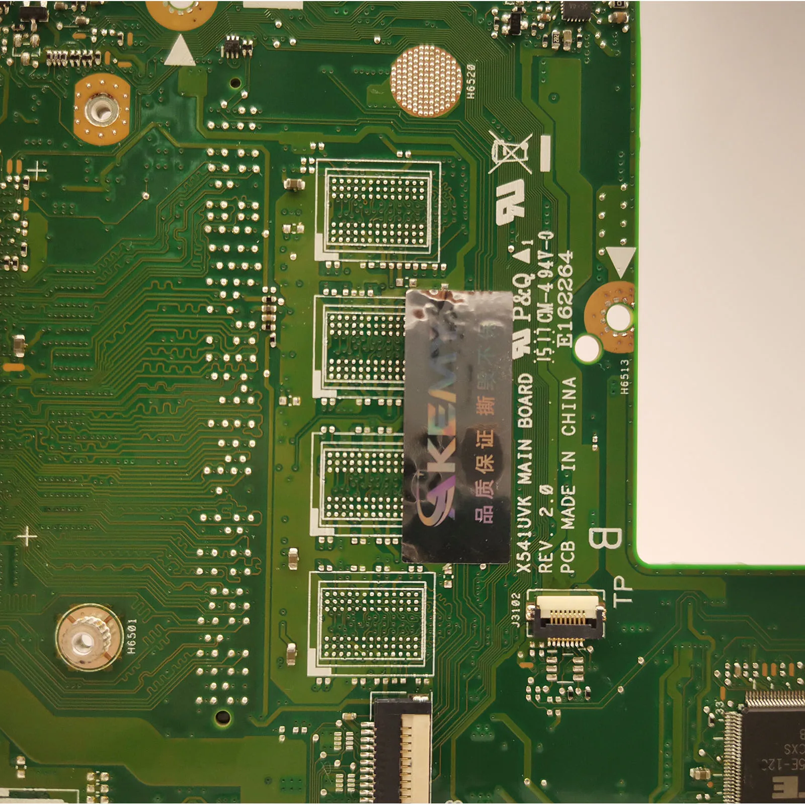 Para ASUS X541UJ X541UAK X541U F541U A541U X541UV X541UVK placa base X541UA I3 I5 I7 CPU 4GB 8GB-RAM UMA VivoBook 6050A3044101 - imagen 4