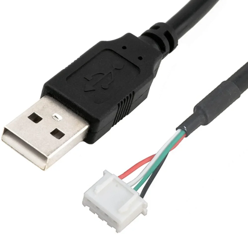Cable USB a 4P xh2.54 USB a 4P MX1.25 USB a PH2.0 USB USB2.0 Cable hembra/macho USB a Dupont Cable de datos de 4 pines 30cm - imagen 4