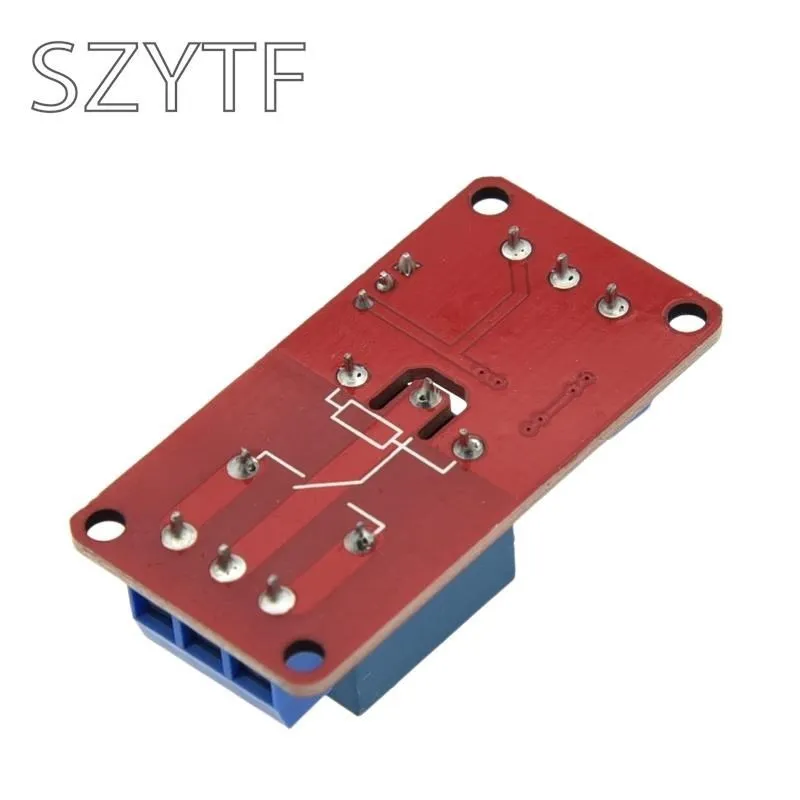 Módulo de relé de 1 canal 5V/12V, Escudo de placa con soporte de optoacoplador, disparador de nivel alto y bajo para Arduino - imagen 5