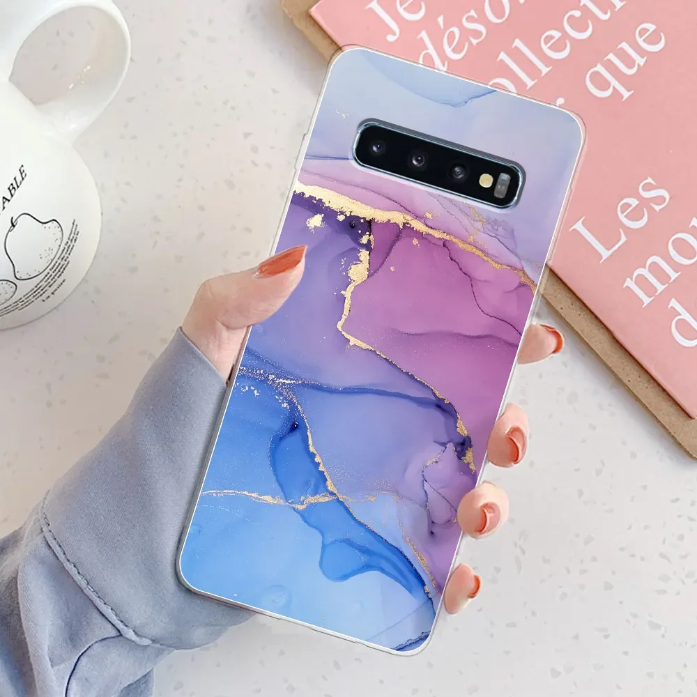 Funda de silicona suave para Samsung Galaxy S10 5G, carcasa transparente para teléfono móvil Samsung S10 Lite S10E S 10 - imagen 2