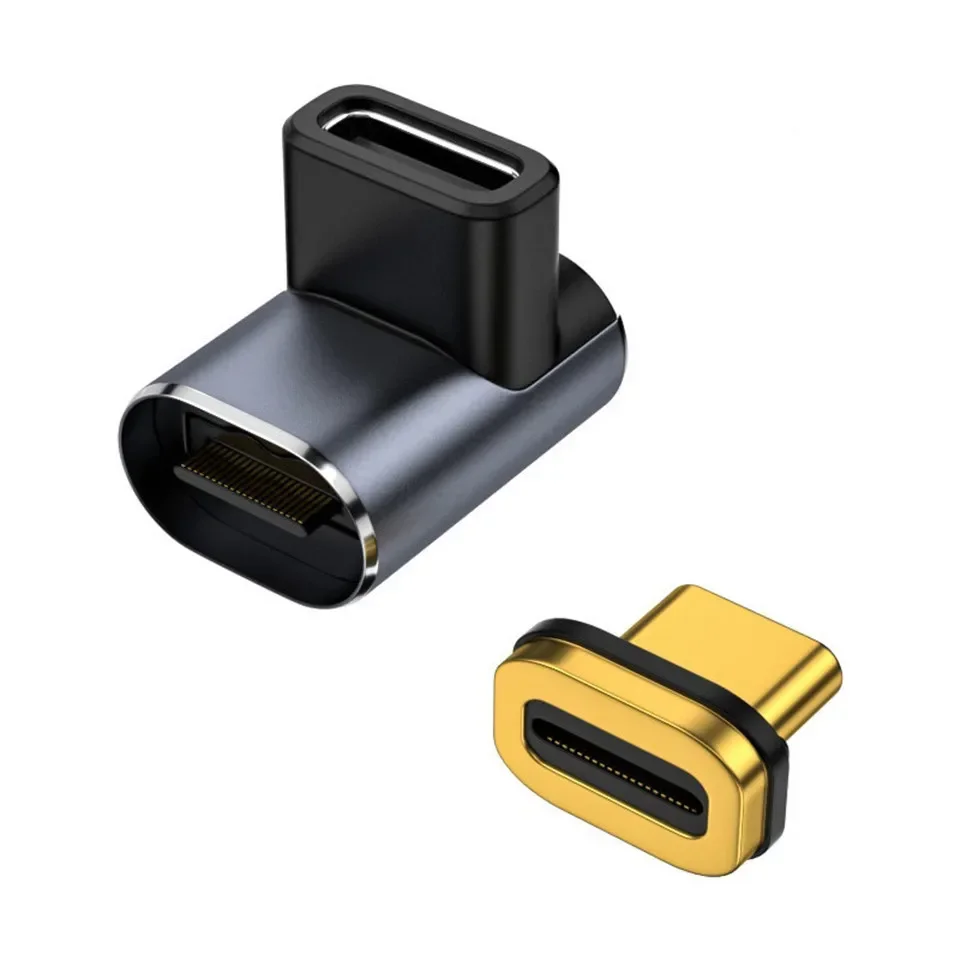 Adaptador magnético USB4.0 Thunderbolt3 USB C a tipo C 40Gbps 100W Cable convertidor magnético de carga rápida 8K @ 60Hz adaptador USB tipo C - imagen 2
