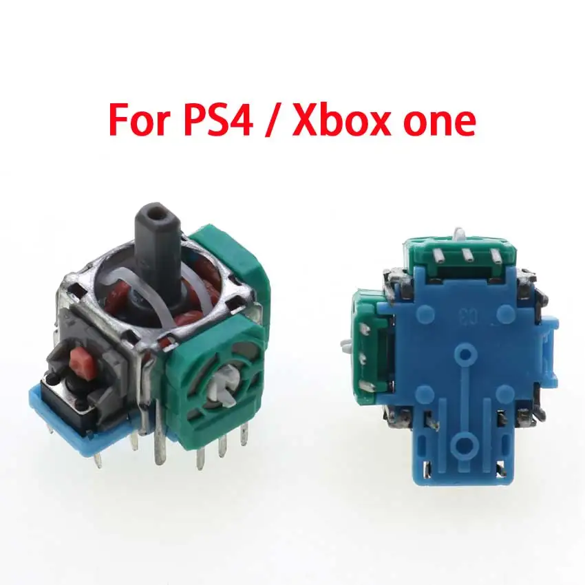 JCD 2 uds para Xbox One 360 controlador 3D Joystick analógico agarre Sensor módulo potenciómetro para PS5 PS2 PS3 PS4 Pro Gamepad - imagen 2