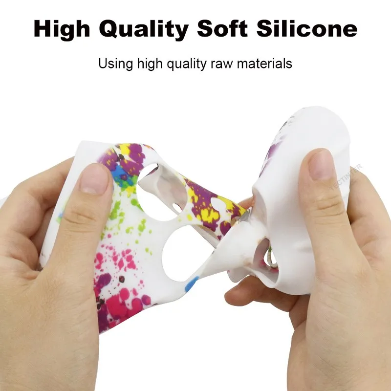 Funda protectora de silicona suave para controlador Xbox Series X/S, funda de goma para mando, tapa para empuñaduras de pulgar, carcasa para Joystick - imagen 5