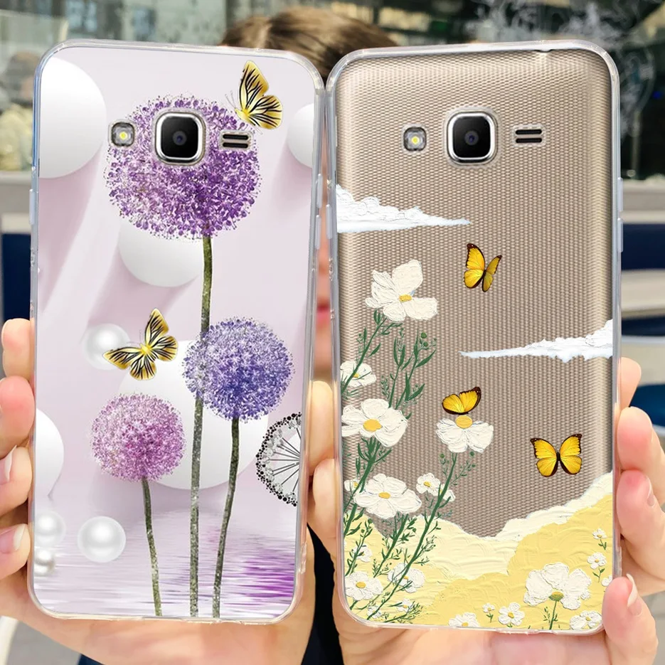 Funda de teléfono para Samsung Galaxy J2 Prime G532F G532M, cubierta pintada de lujo, suave, delgada, Fundas para Samsung J2 Prime J2Prime - imagen 3