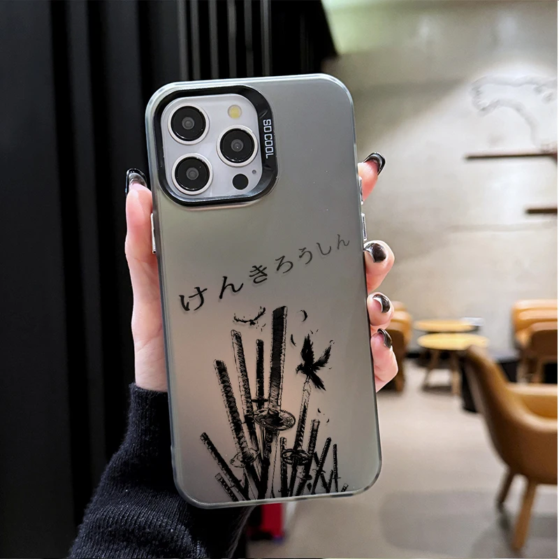 Cool Anime R-Rurouni Kenshin funda para Xiaomi Redmi Note 14 14S 13 12 11 Pro Plus 4G 5G 12S 11S 10S 10 9 9S 12C 13C 14C A3 A4 - imagen 5