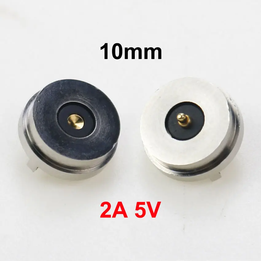 Conectores de enchufe de carga de energía, forma de circuito Pogo magnético, 2, 3, 4, 5, 6 pines, sonda macho y hembra, 5V, 12V, 2A, 10A, CC - imagen 3