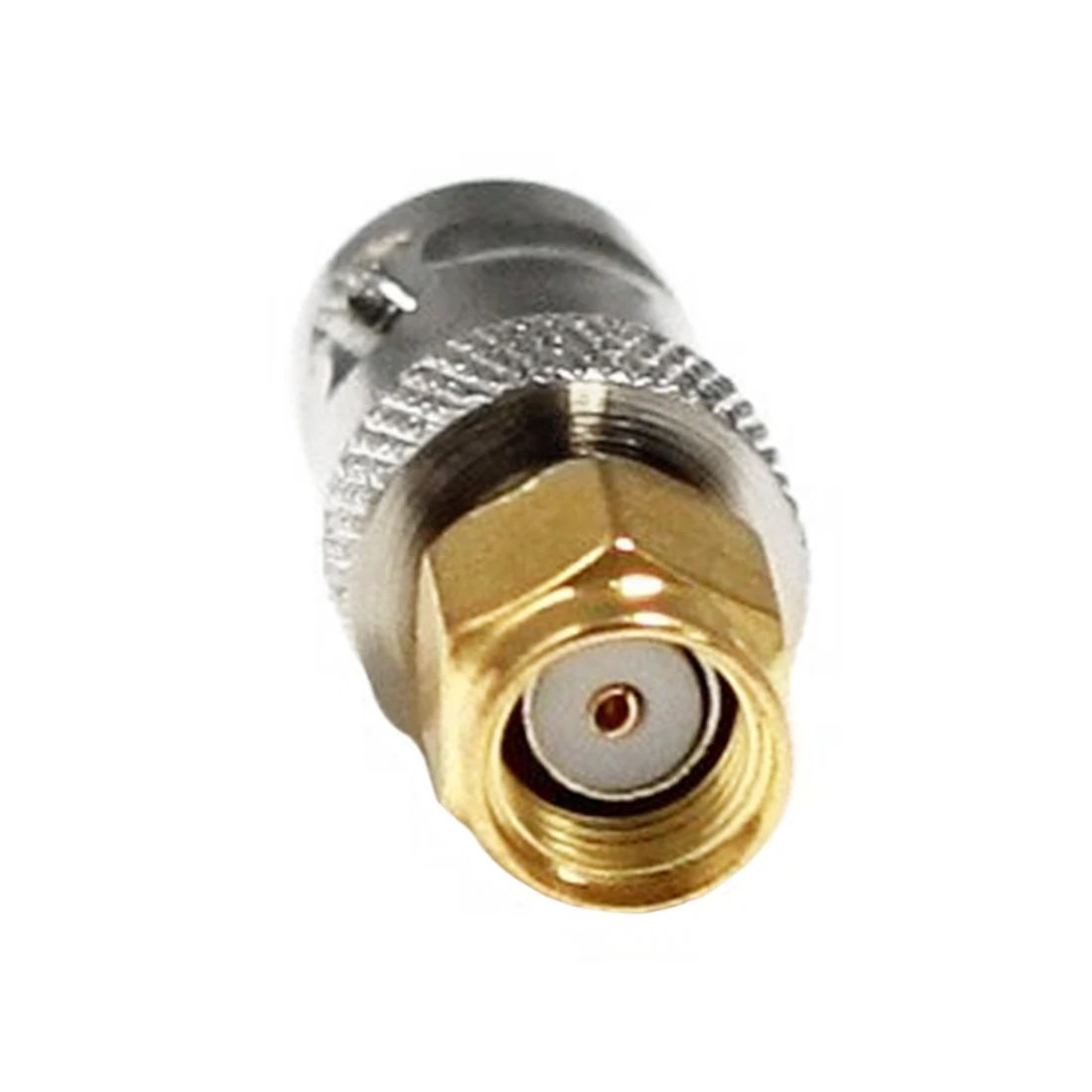 1 unidad de interruptor Jack hembra BNC, enchufe macho RP-SMA con enchufe, adaptador coaxial RF, conector convertidor recto, venta al por mayor - imagen 3