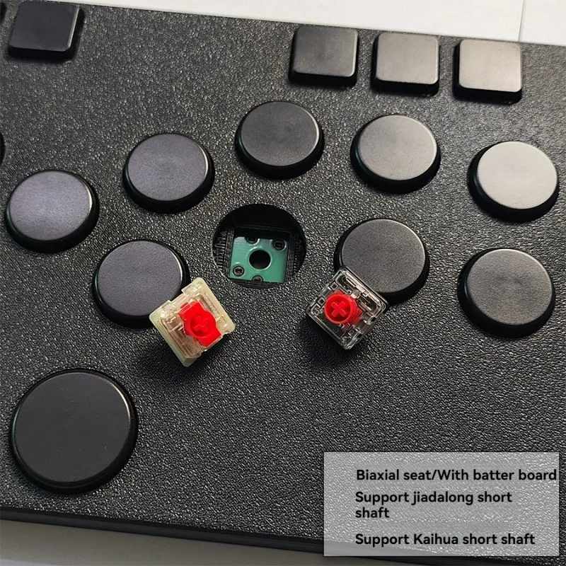 Impactx Hitbox Game Keyboard Wireless Dual-switch Low-profile Seat Hot Swap Gateron Kailh Dual Mode Ergonomics Keyboard Custom - imagen 2