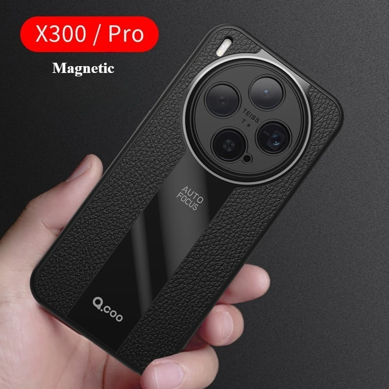 Funda para VIVO X300 X300Pro de lujo de cuero PU elegante suave anticaída funda de teléfono para VIVO X300 Pro protección a prueba de golpes - imagen 3