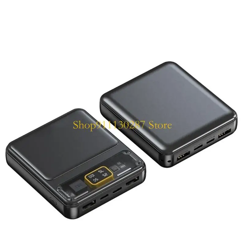 Cajas carcasas plástico J1HC, protectores plástico portátiles carga más rápida para banco energía