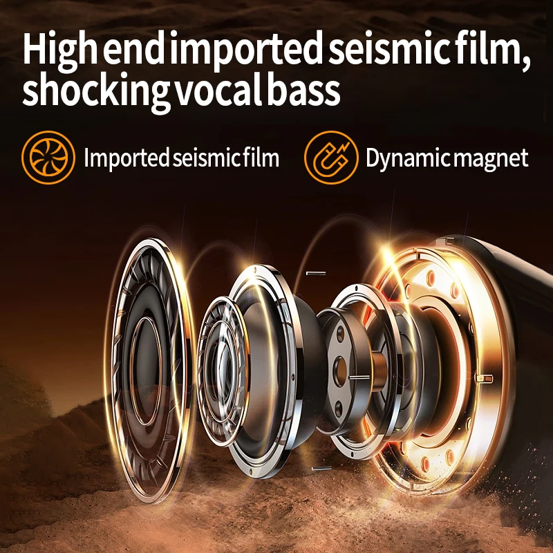 1/2x interfono de música Bluetooth 5,3 casco de motocicleta intercomunicador auriculares impermeable 300m Intercomunicador altavoz auricular - imagen 3