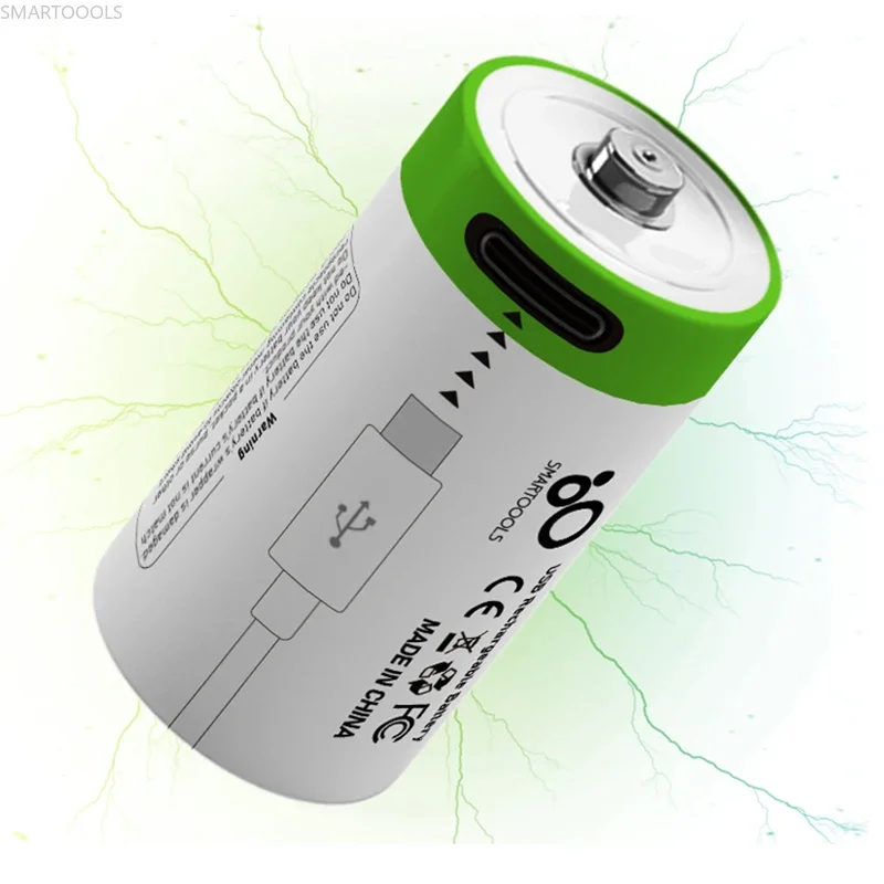 4 Uds CR123A baterías 3,7 V Li-ion 16340 batería recargable para bolígrafo láser linterna LED celular + Cable tipo c carga rápida - imagen 4