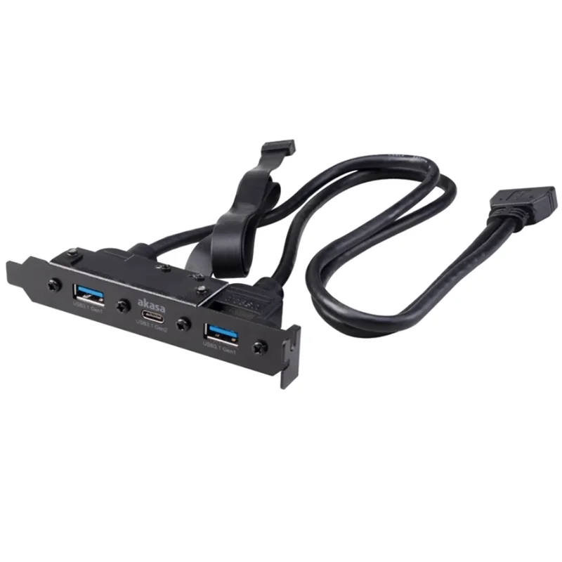 Tarjeta de expansión USB3.1 Gen2 de alta velocidad, tarjeta adaptadora Pcie a tipo C, Cable de conexión de ranura de media altura, chasis HTPC de escritorio - imagen 4
