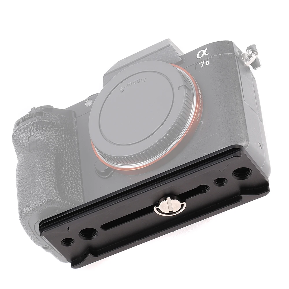 Placa de liberación rápida FOTGA PU 115 mm para estabilizador de junta universal DJI Ronin SC compatible con trípodes estándar Arca Swiss ball - imagen 5