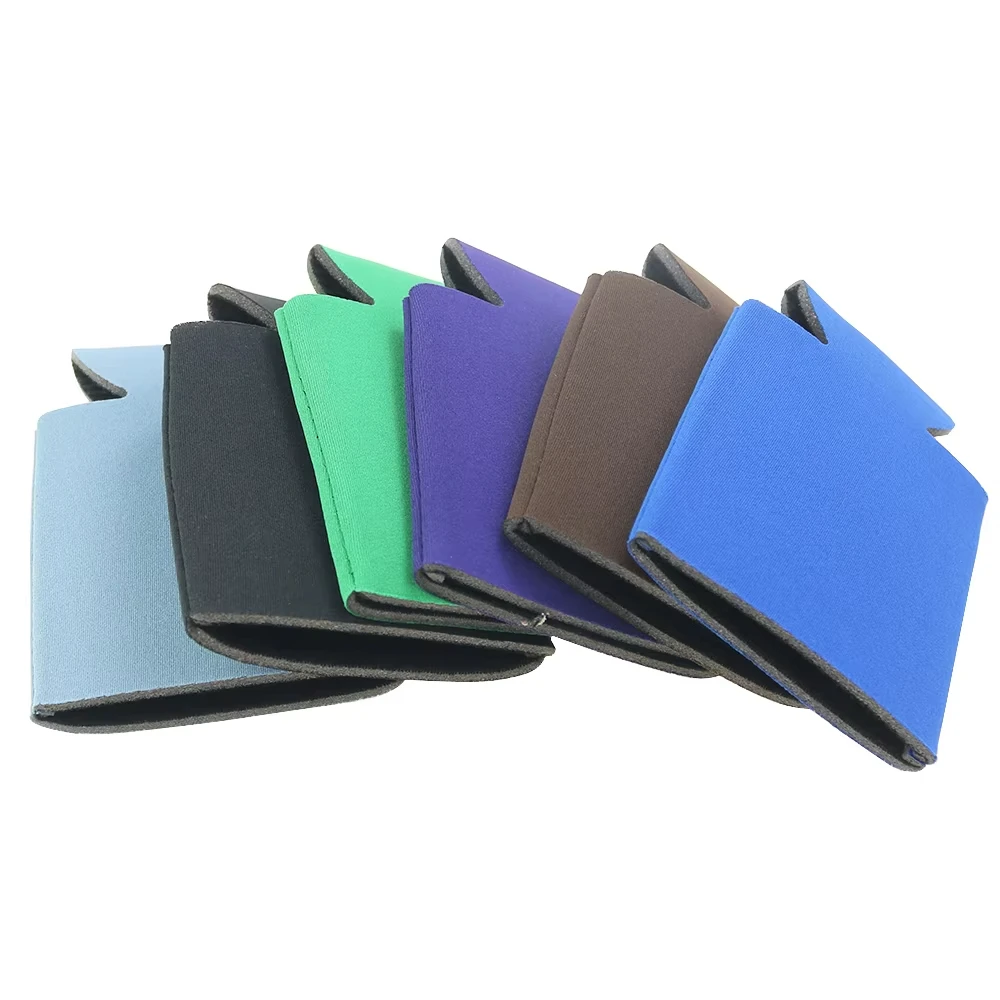 10 unids/lote mangas de cerveza Camping lata taza cubierta de Soda enfriador de bebidas de neopreno botella portátil funda al aire libre para fiesta boda cumpleaños - imagen 5