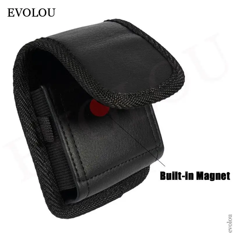 Para Motorola Razr 40 Ultra 40ultra riñonera tela Oxford funda para teléfono para Galaxy Z Flip 5 Flip4 3 funda con Clip para cinturón - imagen 3