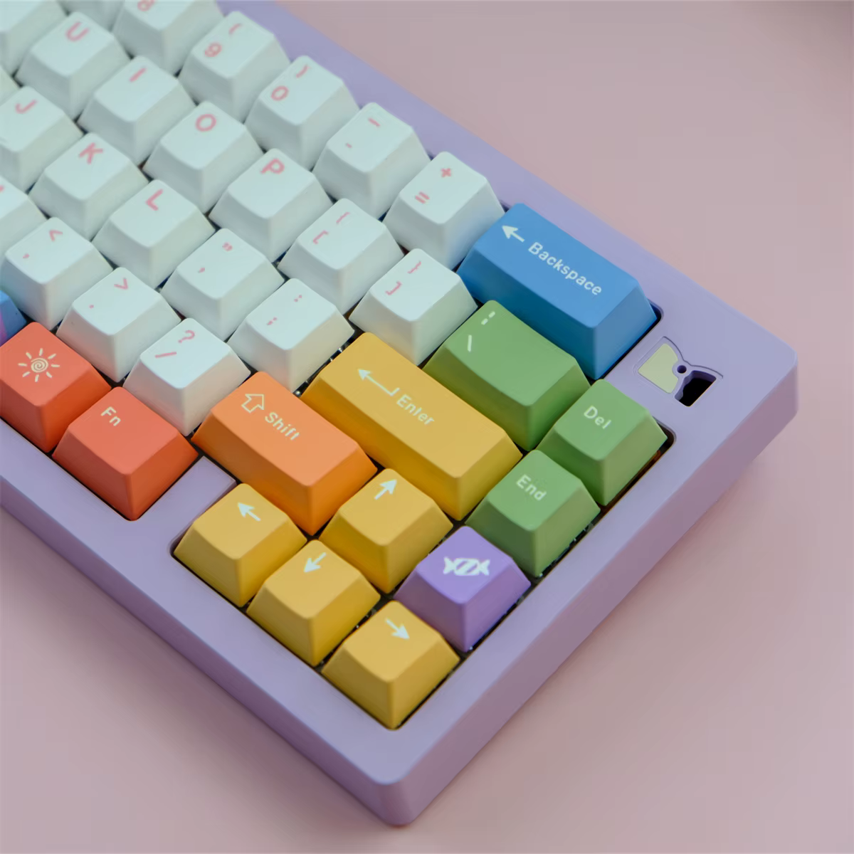 GMK Rainbow Keycaps PBT – Cherry Perfil para MX Switch - imagen 2