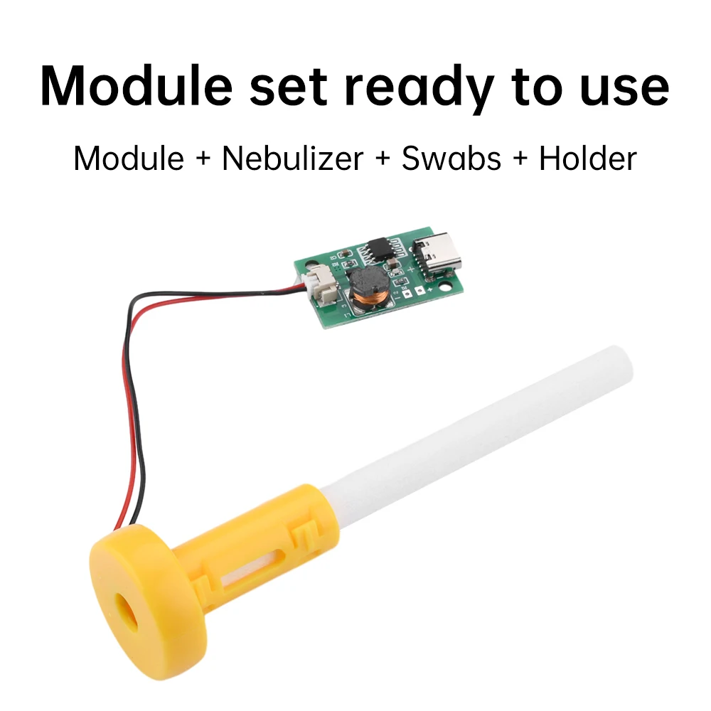 Mini humidificador ultrasónico de TYPE-C, pulverizador único DC5V, módulo de humidificación de atomización SIN CONMUTACIÓN - imagen 2