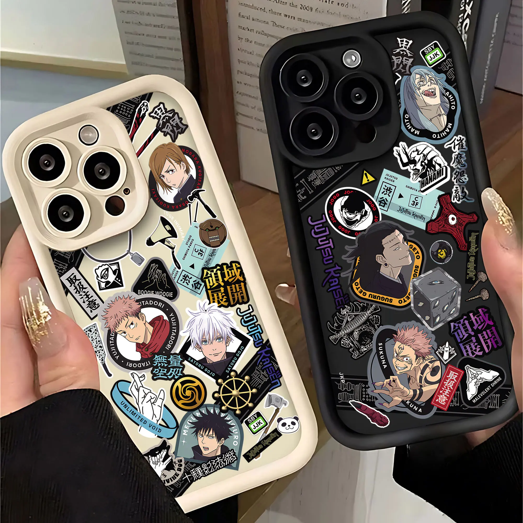 Nueva funda de teléfono Jujutsu Kaisen Hot Anime para OPPO A5 A7 A16 A17 A38 A53 A54 A55 A58 A72 A74 A76 A78 A94 A98 4G 5G