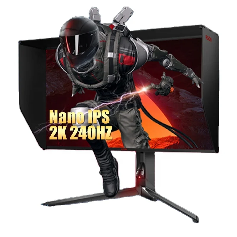 AOC AG274QZP Monitor de 27 pulgadas NanoIPS pantalla de visualización 240Hz alto cepillado HDR600 pantalla de deportes de elevación giratoria serie Aikong