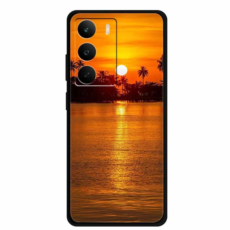 Funda para Realme C71 4G, Funda suave de silicona TPU para teléfono Realme C 71 RealmeC71, Funda protectora a prueba de golpes, carcasa de flores - imagen 2