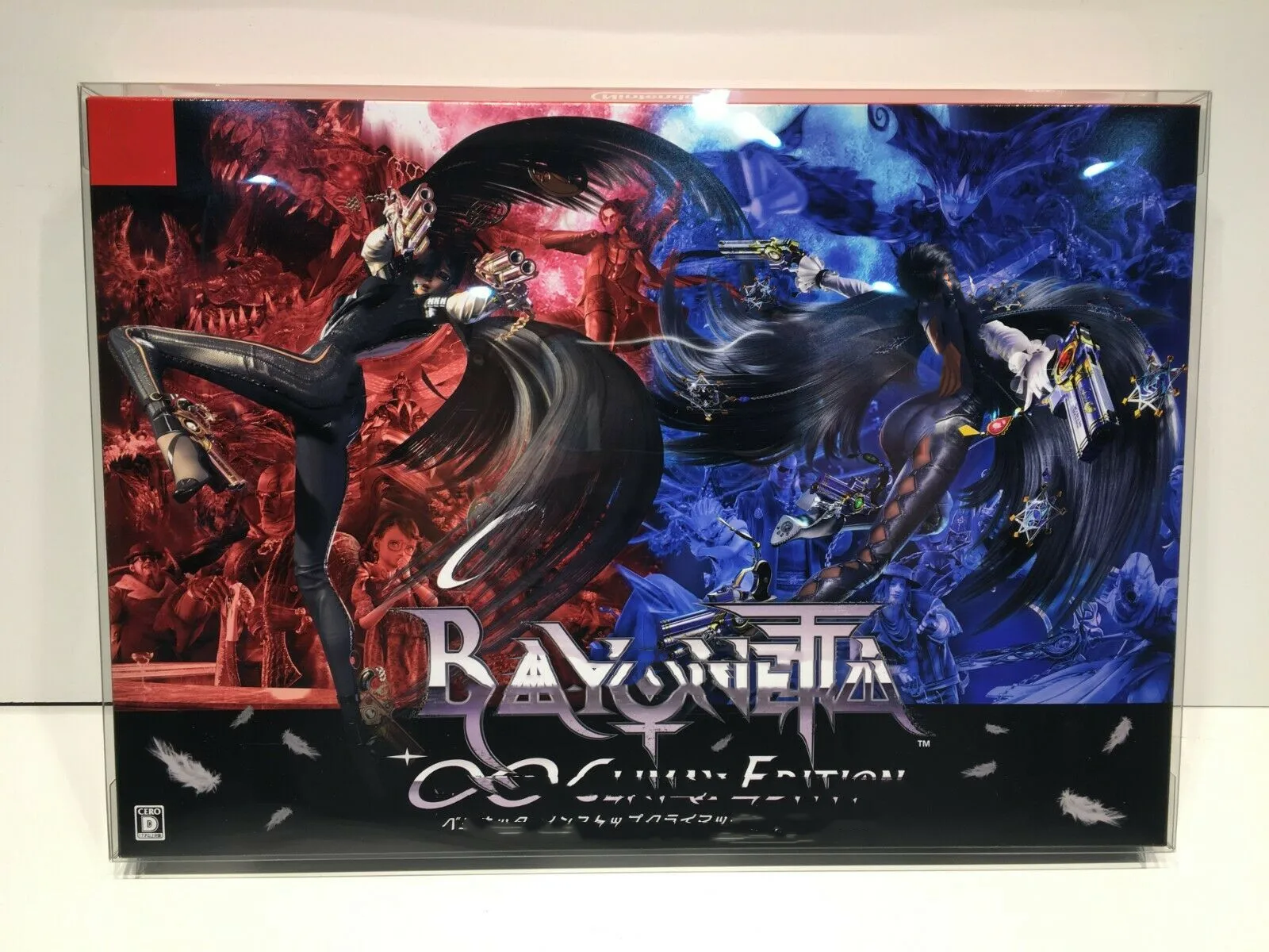 1 Box Protector BAYONETTA CLIMAX EDITION Nintendo Switch Custom Made Clear Case - imagen 3