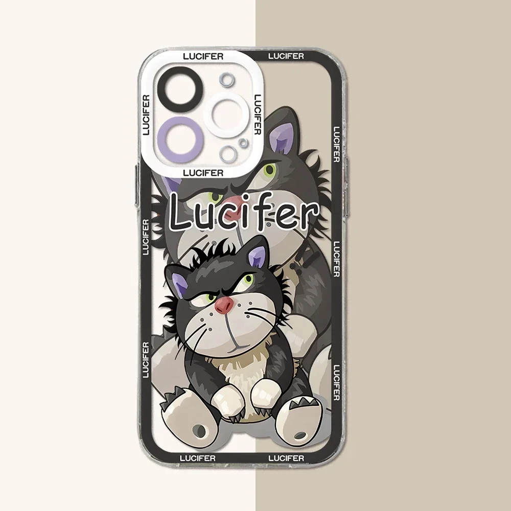 Funda Lucifer Cat para OPPO Reno 13 12 11 10 Pro Plus 13F 11F 12F 7 5 6 Lite A78 A79 A98 A38 A18 A58 A60 A57 A77 A16 A17 A3 Pro A2 - imagen 4