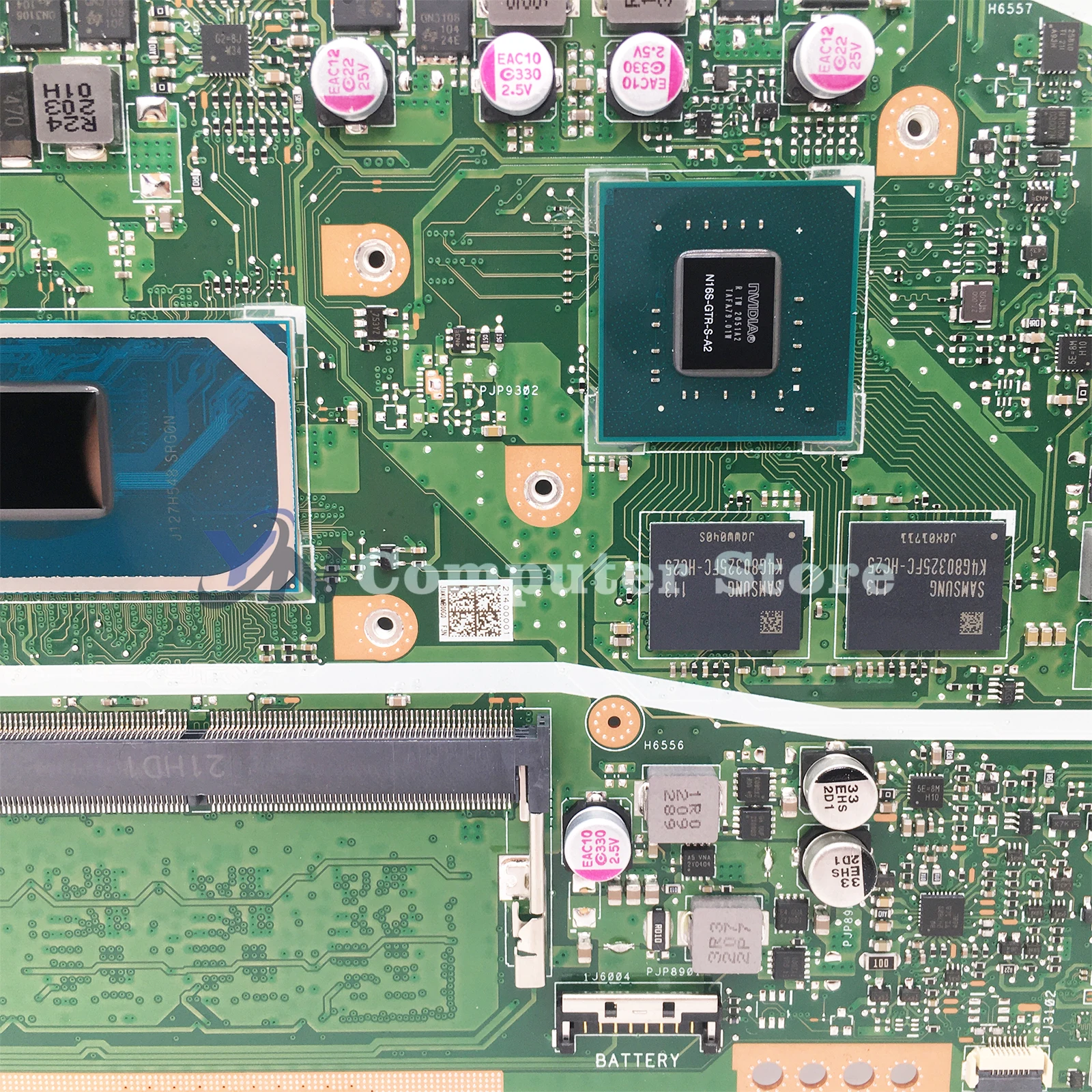 Placa base X415JA X515JA X515JP X515JF X515JAB X515 X515J X415J V5200JA X415JP X415JF placa base para ordenador portátil I3 I5 I7 10. a generación - imagen 5
