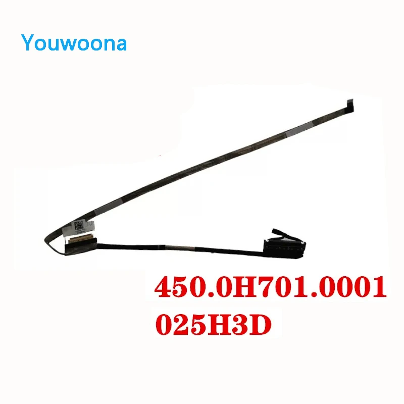 Cable flexible LVDS LCD Original para Dell G3 3590 FHD, Cable de pantalla de visualización 025H3D, 30 Pines, 60Hz, 450.0h701.0001