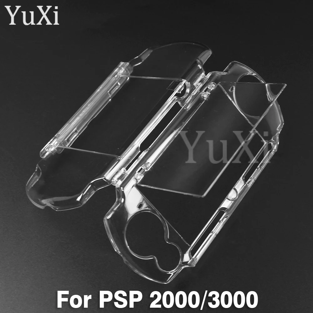 1 funda carcasa transparente para PSP 1000 2000 3000 carcasa protectora de cristal funda protectora transparente dura - imagen 3