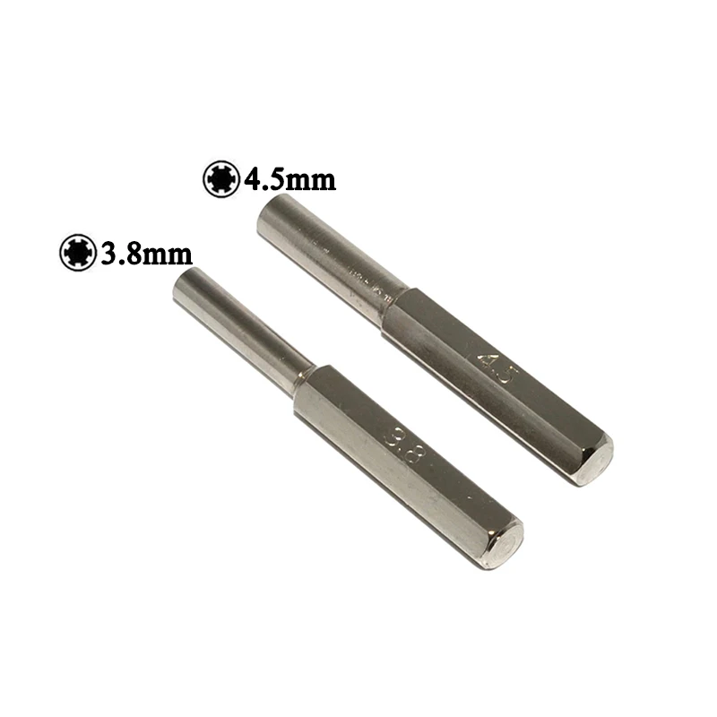 Juego de destornillador con punta de destornillador de 3,8 mm y 4,5 mm con mango para SNES NGC para N 64 - imagen 2
