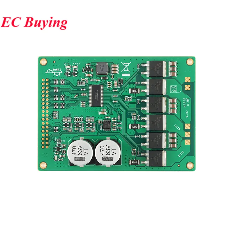 Módulo de accionamiento de Motor DRV8302, unidad PMSM sin escobillas BLDC de alta potencia, placa amplificadora de Control vectorial ST FOC DC 5,5-45V 15A - imagen 4