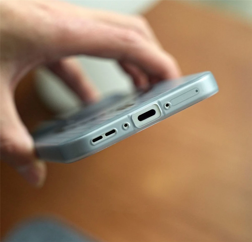 Funda de teléfono corrugada transparente mate para Magsafe Oppo Find X8 X6 Pro X7 cubierta magnética de carga Ultra inalámbrica - imagen 5