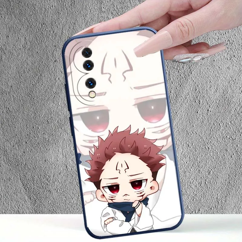 Lindo Anime Sukuna para Huawei Honor 300 100 90 80 70 9X X40 X9d X7d GT Pro Racing SE Lite Plus funda de teléfono - imagen 3