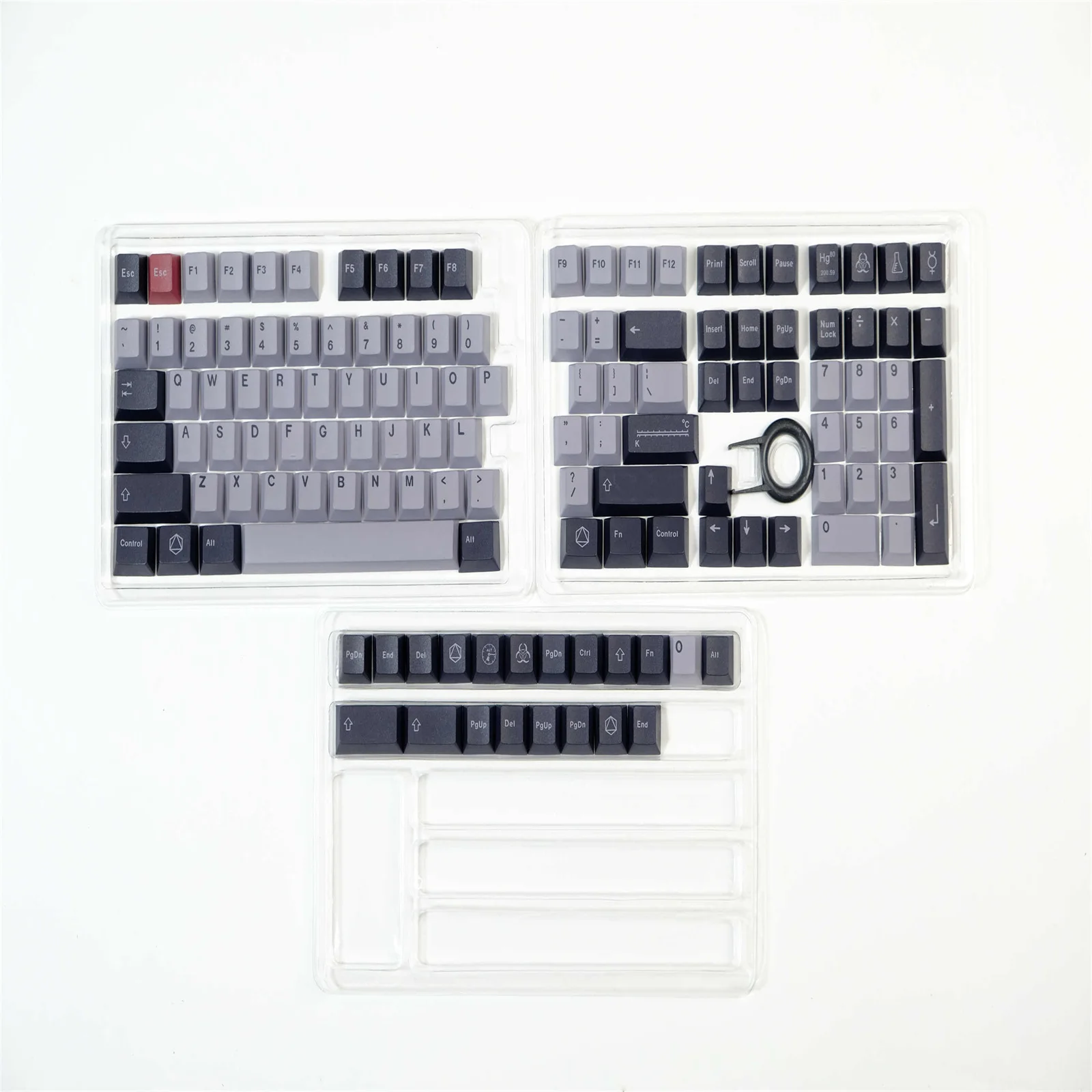 GMK Mercury Keycap 129 teclas PBT Material Keycaps Cherry Profile DYE-SUB teclas personalizadas para interruptores MX Teclado mecánico - imagen 2