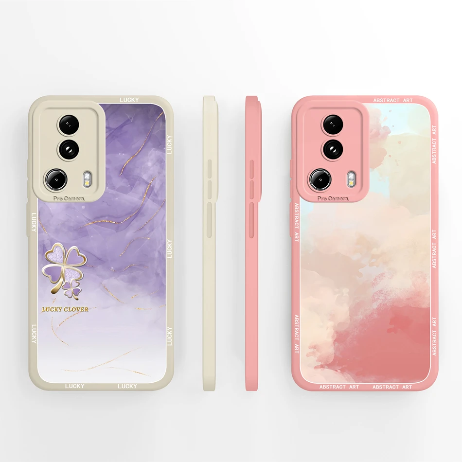 Para Xiaomi 13 Pro Lite / Civi 2 funda elegante con patrones de flores funda de teléfono de silicona líquida suave para Xiaomi13 parachoques de cobertura completa - imagen 3