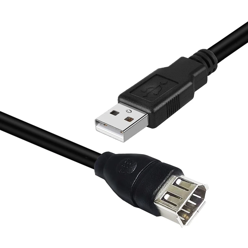 20CM Firewire IEEE 1394 Adaptador USB de 6 pines Cable hembra F a USB M macho para impresora, cámara digital, escáner, disco duro 0,2 m - imagen 3