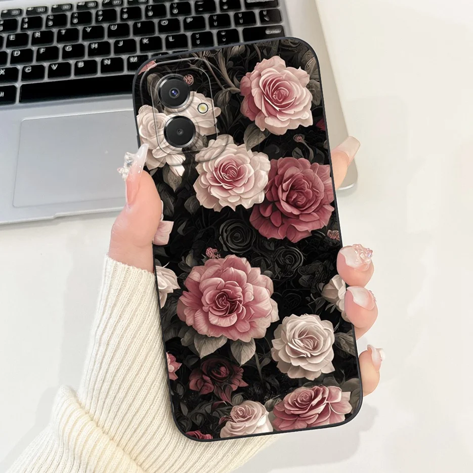 Para Samsung Galaxy A07 4G funda SM-A075F Linda funda de dibujos animados de conejo funda de silicona suave para Samsung A07 A 07 GalaxyA07 Fundas Coque - imagen 3