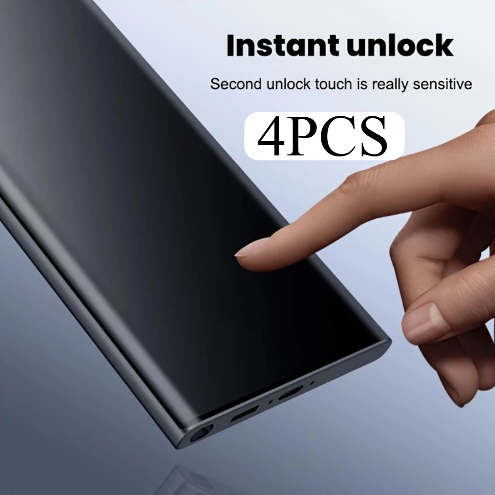 Película de hidrogel mate para Samsung Galaxy S25 S24 Ultra S23 S22 S21 S20 Ultra FE, película de poliuretano termoplástico de cobertura completa, 4 Uds.