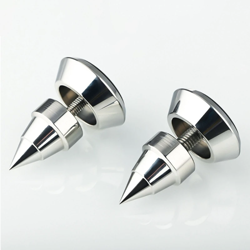 M6 M8 Speaker Stand Feet Foot Pad 304 Stainless Steel Spikes Cone Floor Foot Nail Shock-absorbation Isolation Stand K1KF - imagen 5