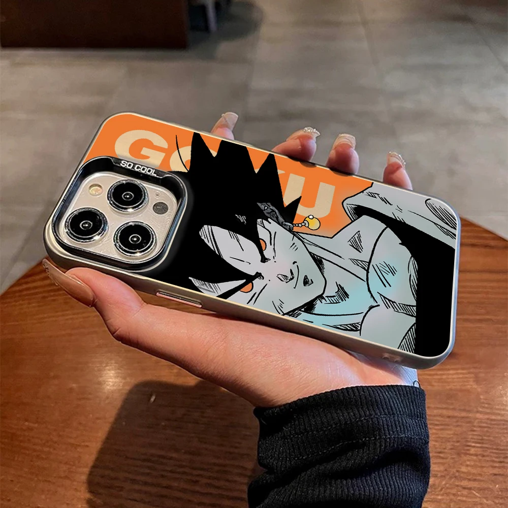Funda de teléfono Anime Dragons Balls Gokus para iPhone 16 15 14 13 12 11 Pro Max X XR XSMAX 8 7 Plus, funda trasera mate a prueba de golpes - imagen 5