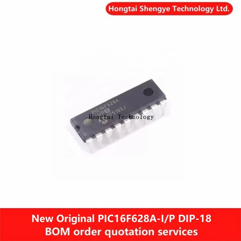 Nuevo microcontrolador Original PIC16F628A-I/P DIP-18 de 8 bits-Chip MCU IC