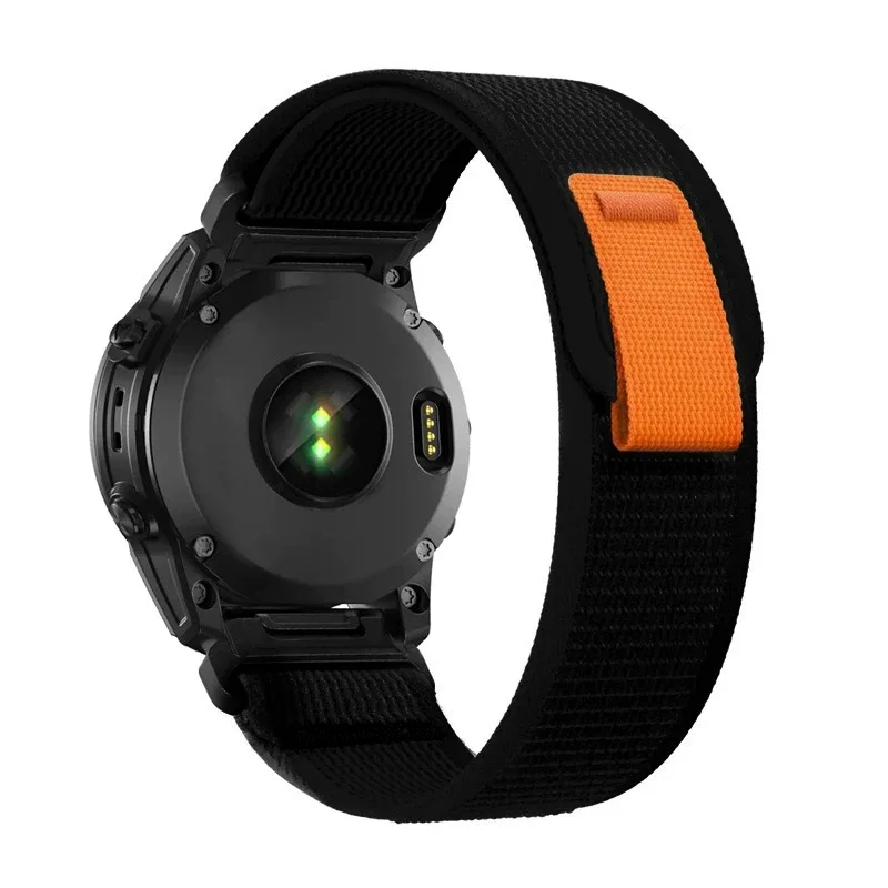 Correa deportiva de nailon QuickFit de 22mm y 26mm para Garmin Fenix 7X 6X Pro 5 5XPlus/Epix Pro Gen2 51mm 47mm/forerunner 965 955