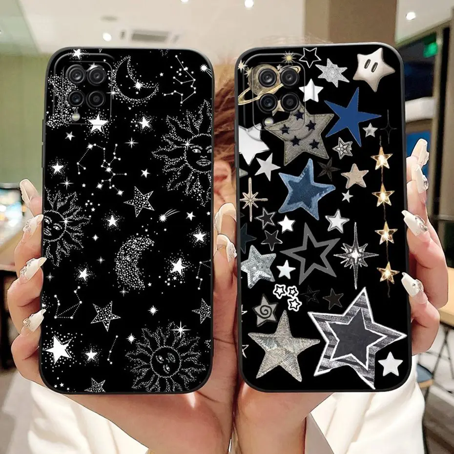 Funda de teléfono con pintura a la moda para Samsung Galaxy A12 M12, funda de silicona suave a prueba de golpes para Samsung A12 SM-A125F A127F - imagen 4