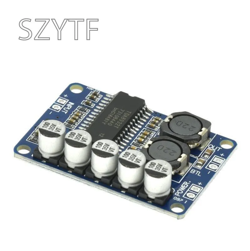 Módulo de placa de amplificador de potencia Digital, módulo de amplificador Mono de 35W, alta potencia TDA8932, bajo consumo de energía - imagen 3